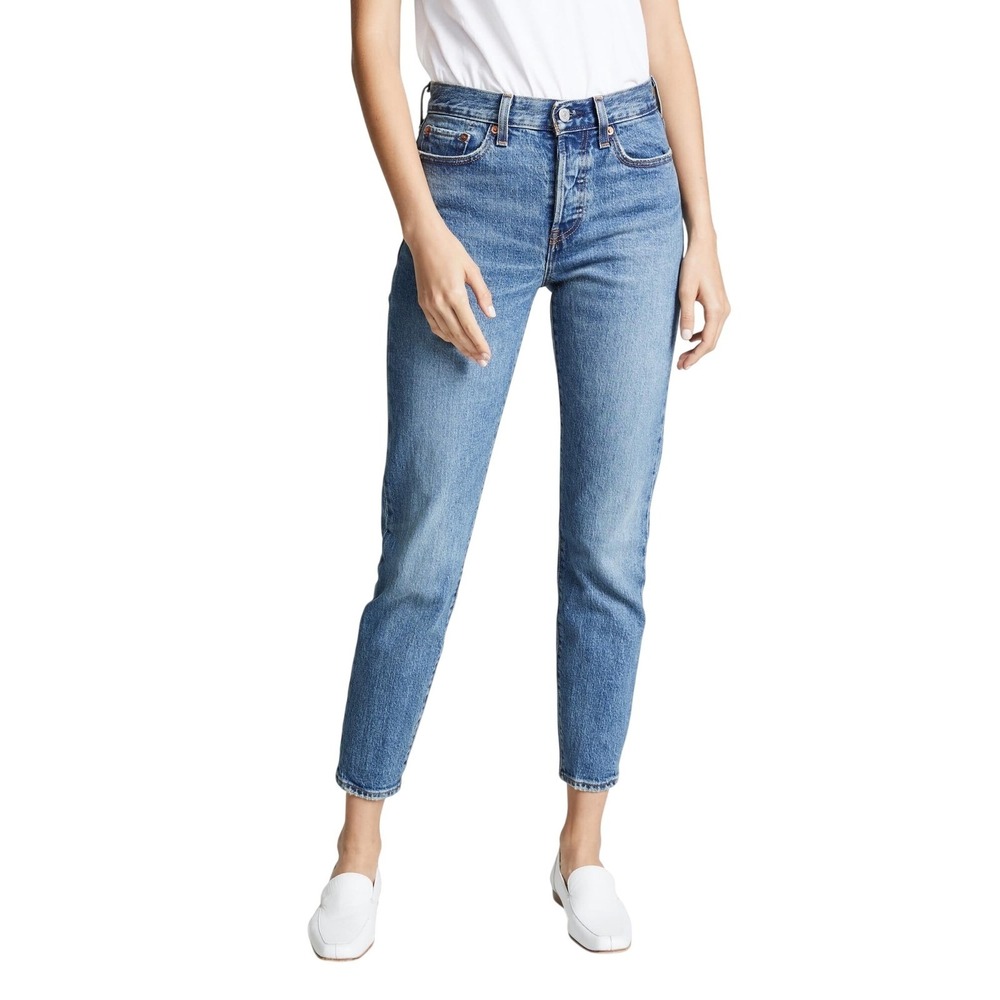 NWT Levi's Premium‎ Wedgie Icon Fit High Rise Tapered Jeans 29